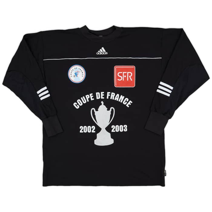 2002-03 adidas Coupe de France L/S Shirt #16 - 9/10 - (XL)