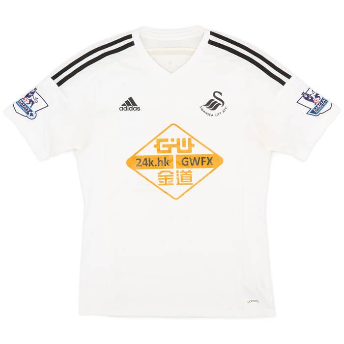 2014-15 Swansea Home Shirt Bartley #27 - 6/10 - (L)