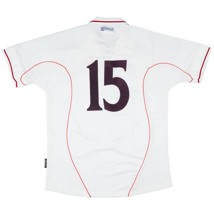 2000-01 Bologna Away Shirt #15 - 8/10 - (XL)