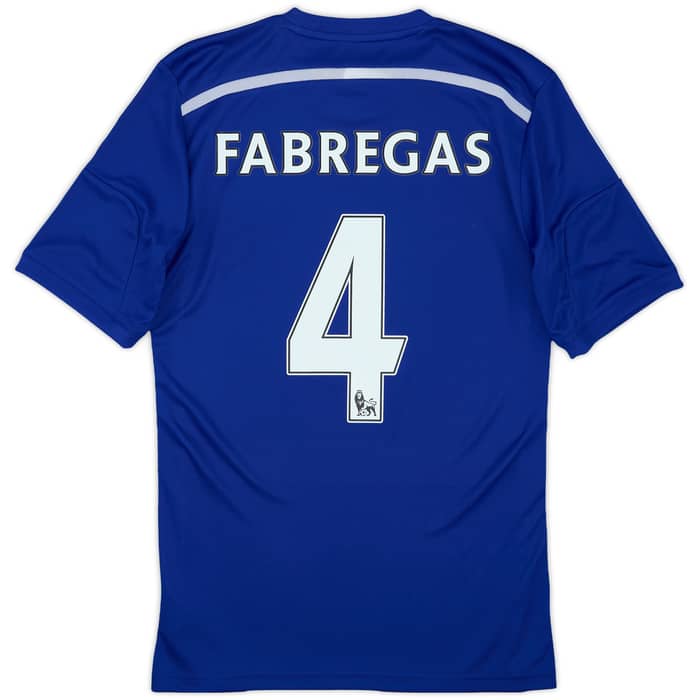 2014-15 Chelsea Home Shirt Fabregas #4 (S)