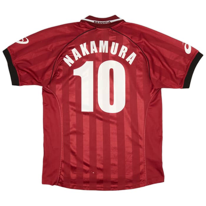 2002-03 Reggina Home Shirt Nakamura #10 - 6/10 - (L)