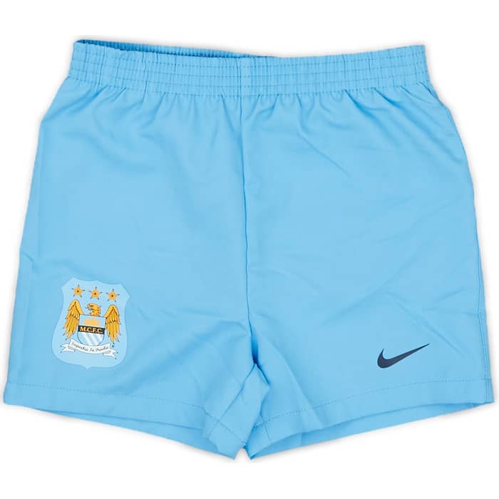 2014-15 Manchester City Home Shorts & Socks - 9/10 - (12-18 Months)