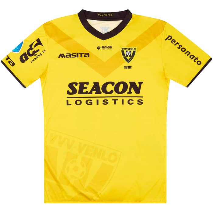 2018-19 VVV Venlo Match Issue Home Shirt #31 (Susic) v Ajax