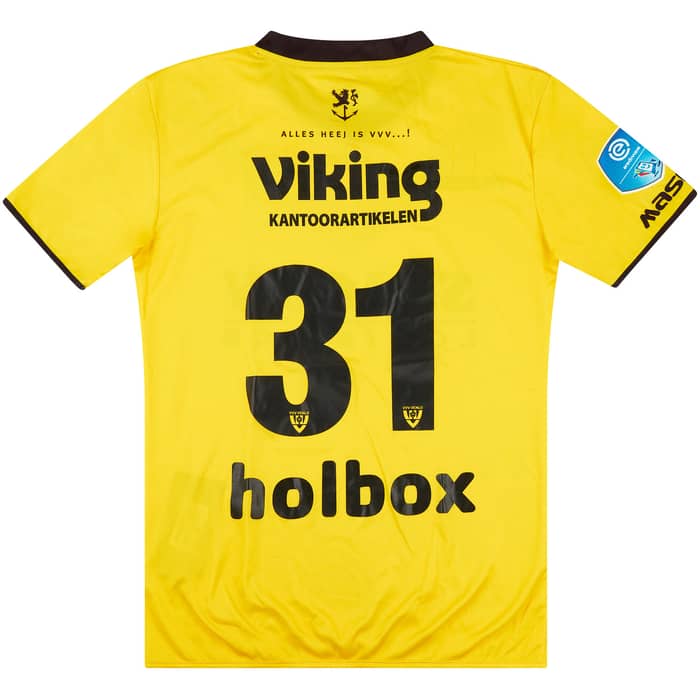 2018-19 VVV Venlo Match Issue Home Shirt #31 (Susic) v Ajax