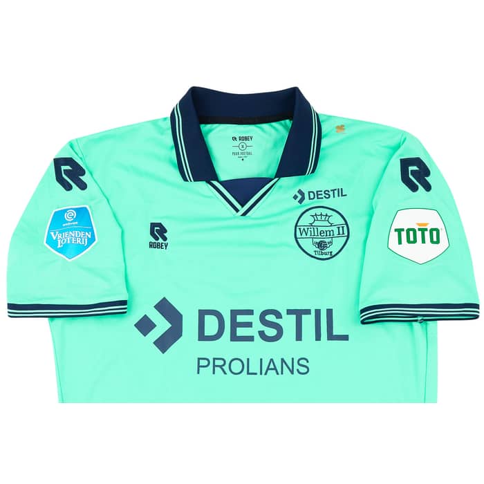 2020-21 Willem II Match Issue Away Shirt Ogenia #29