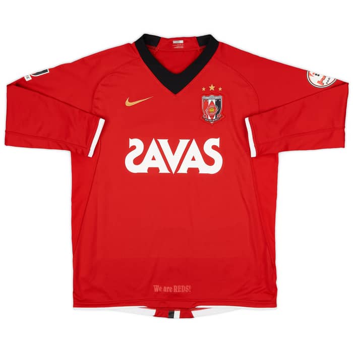 2008 Urawa Red Diamonds Home L/S Shirt - 6/10 - (M)