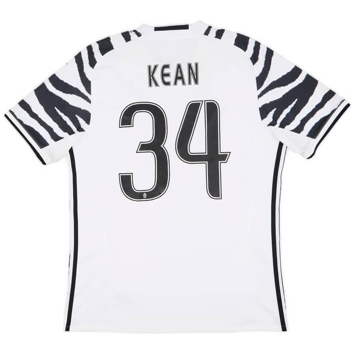 2016-17 Juventus Third Shirt Kean #34 (L)