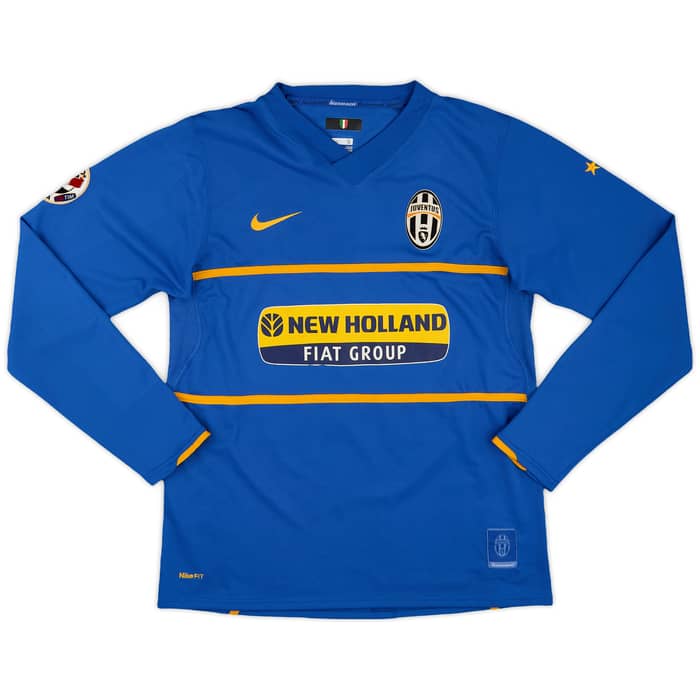 2007-08 Juventus Away L/S Shirt Del Piero #10 - 6/10 - (S)