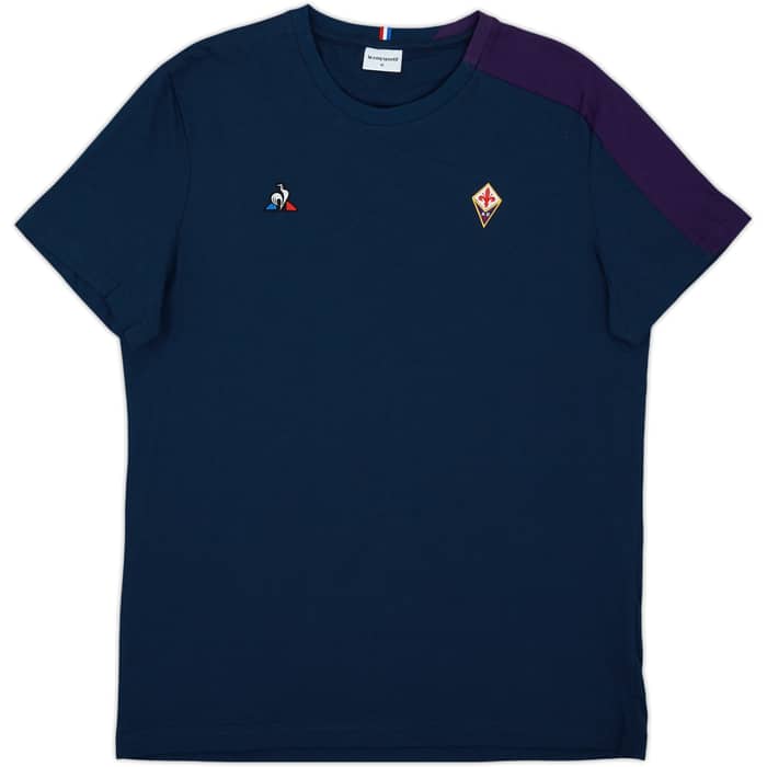2019-20 Fiorentina Le Coq Sportif Tee - 10/10 - (M)