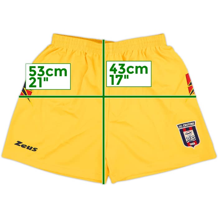 2007-08 Crotone GK Shorts - 9/10 - (L)