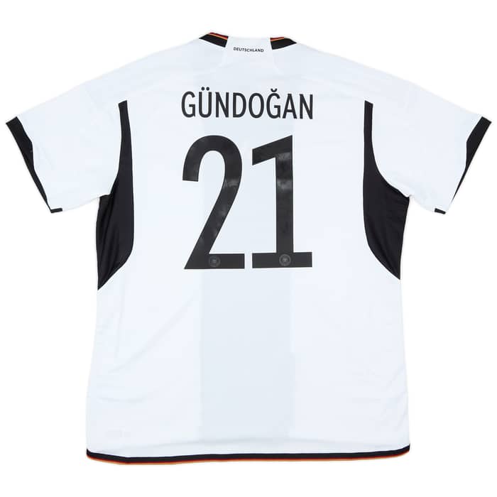 2022-23 Germany Home Shirt Gundogan #21 (XL)