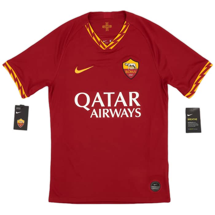 2019-20 Roma Home Shirt Dzeko #9 (S)