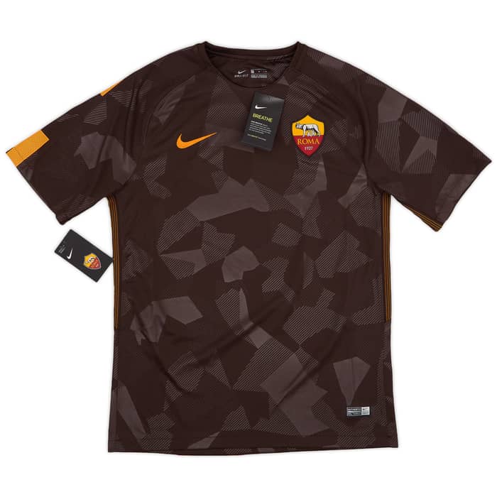 2017-18 Roma Third Shirt Dzeko #9 (M)