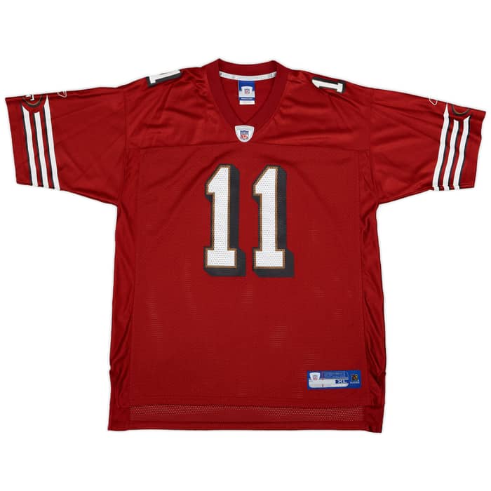 2005-06 San Francisco 49ers A.Smith #11 Reebok On Field Home Jersey - 9/10 - (XL)