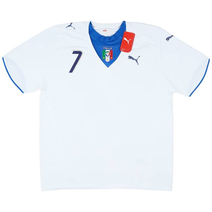 2006 Italy Away Shirt Del Piero #7 (XXL)