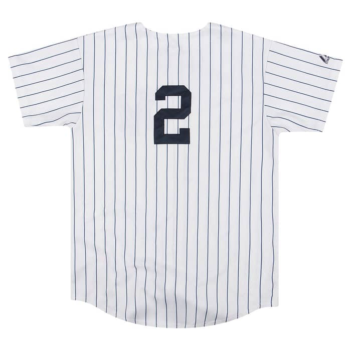 2009-14 New York Yankees Jeter #2 Majestic Jersey (Home) Y