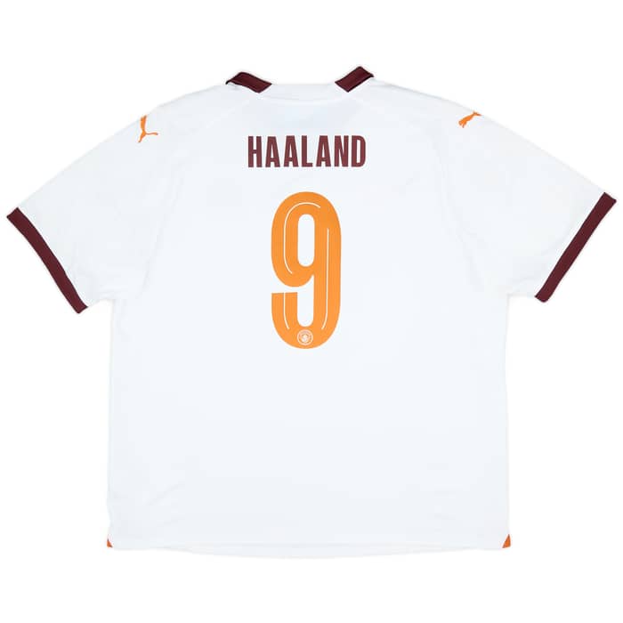 2023-24 Manchester City Away Shirt Haaland #9 (XXL)