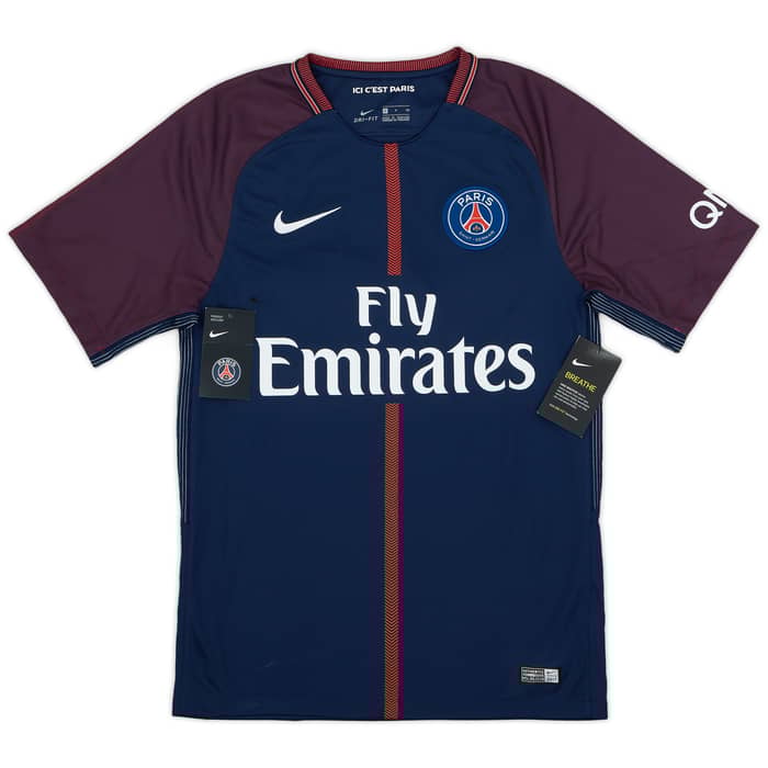 2017-18 Paris Saint-Germain Home Shirt Mbappe #29 (S)