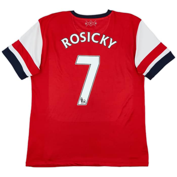 2012-14 Arsenal Home Shirt Rosicky #7 - 5/10 - (M)