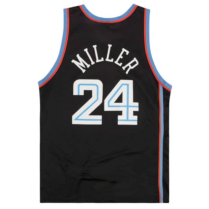 1999-02 Cleveland Cavaliers Miller #24 Champion Jersey (Away) M