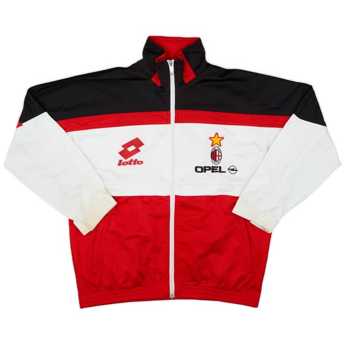 1996-97 AC Milan Lotto Track Jacket - 5/10 - (M)