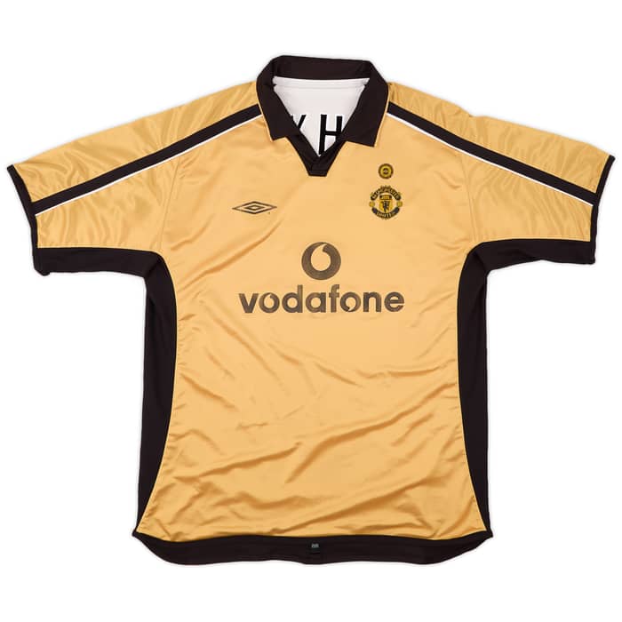 2001-02 Manchester United Centenary Away/Third Shirt Beckham #7 - 5/10 - (XL)