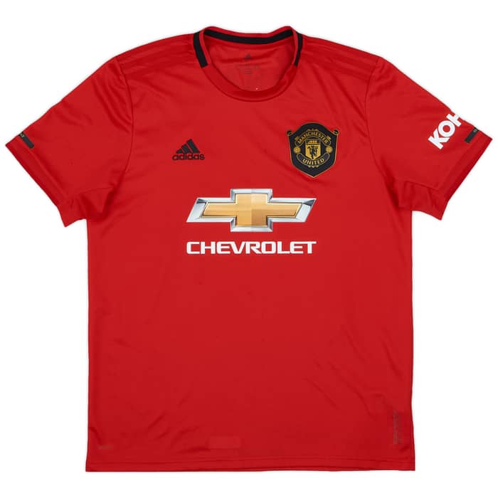 2019-20 Manchester United Home Shirt B.Fernandes #18 - 8/10 - (L)