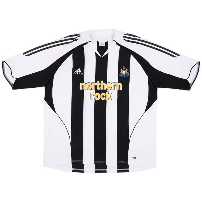 2005-07 Newcastle Home Shirt Solano #4 - 6/10 - (XXL)