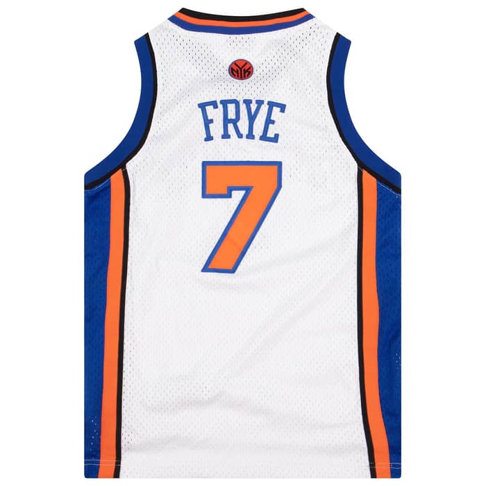 2006-07 New York Knicks Frye #7 adidas Swingman Jersey (Home) Y