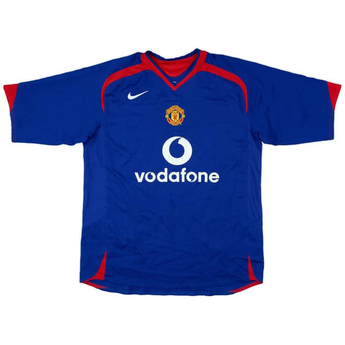 2005-06 Manchester United Away Shirt Smith #14 - 6/10 - (L)