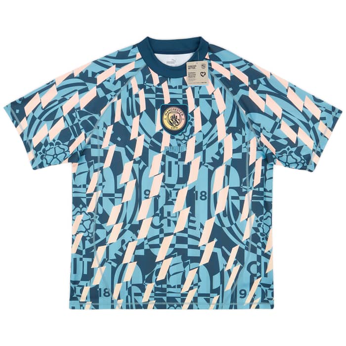 2024-25 Manchester City Puma ftblSTATEMENT Retro Shirt