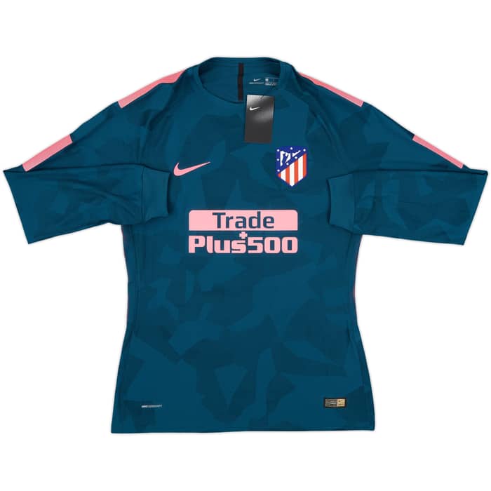 2017-18 Atletico Madrid Player Issue Third L/S Shirt Diego Costa #18 (L)