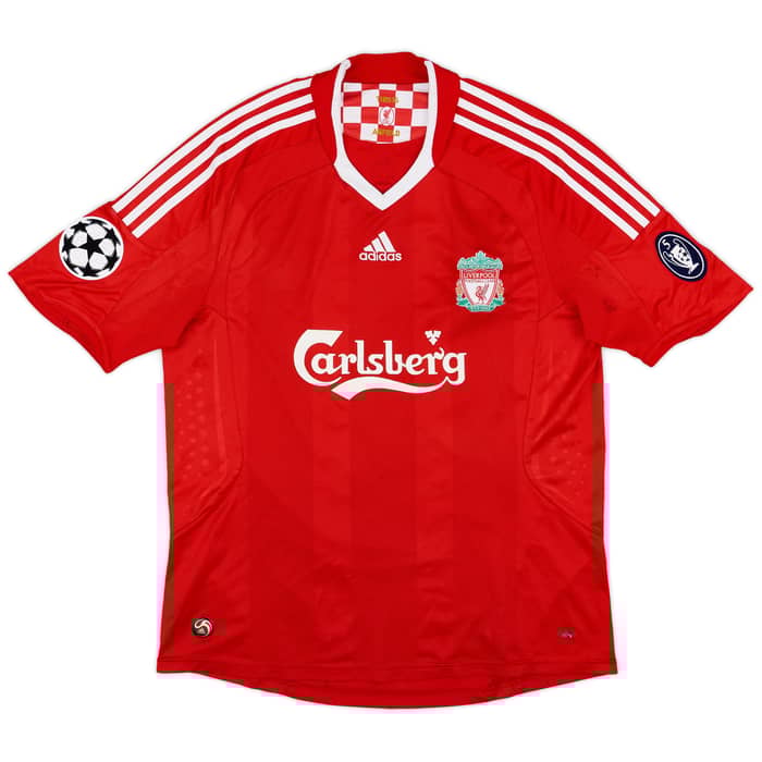 2008-10 Liverpool Home Shirt Alonso #14 - 5/10 - (L)