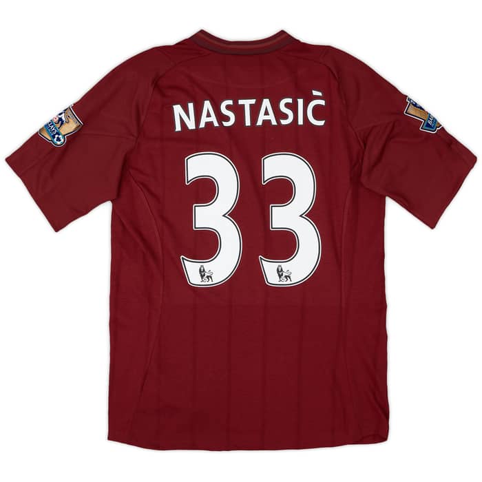 2012-13 Manchester City Away Shirt Nastasic #33 (M)