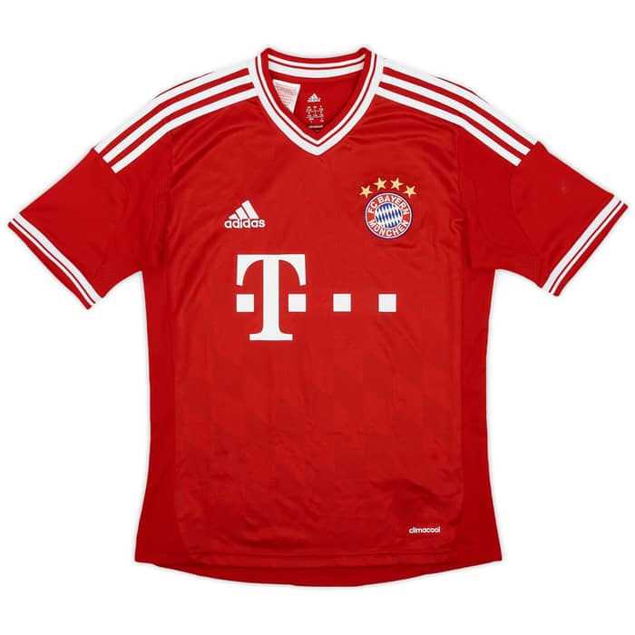 2013-14 Bayern Munich Home Shirt - 8/10 - (L.Boys)