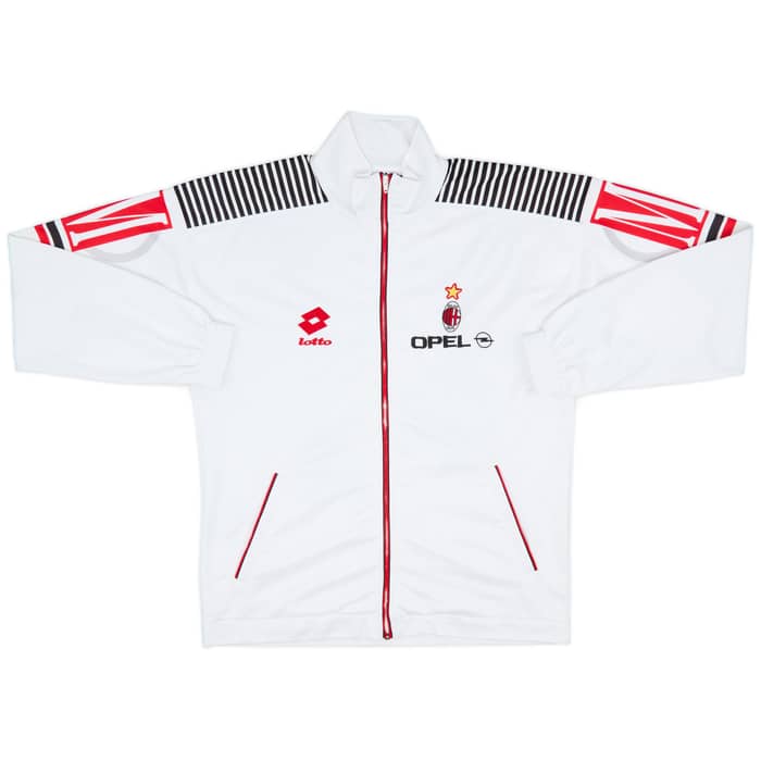 1995-96 AC Milan Lotto Track Jacket - 10/10 - (XL)