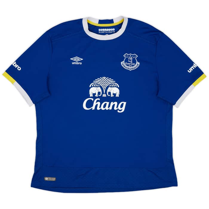 2016-17 Everton Home Shirt Lukaku #10 - 8/10 - (XXL)