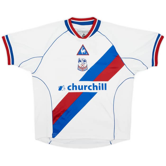 2001-02 Crystal Palace Away Shirt Gray #24 - 8/10 - (L.Boys)