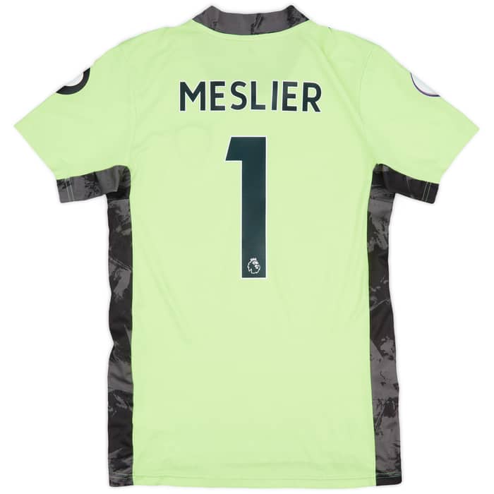 2020-21 Leeds United GK S/S Shirt Meslier #1 - 8/10 - (S)