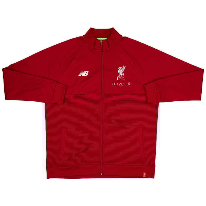 2018-19 Liverpool New Balance Track Jacket - 9/10 - (XXL)
