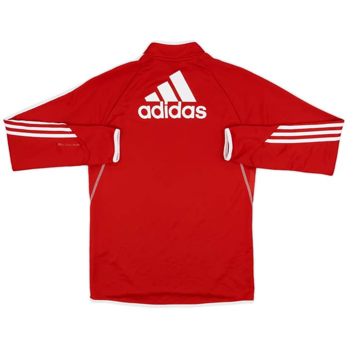 2013-14 Bayern Munich adidas 1/4 Zip Training Top - 9/10 - (S)