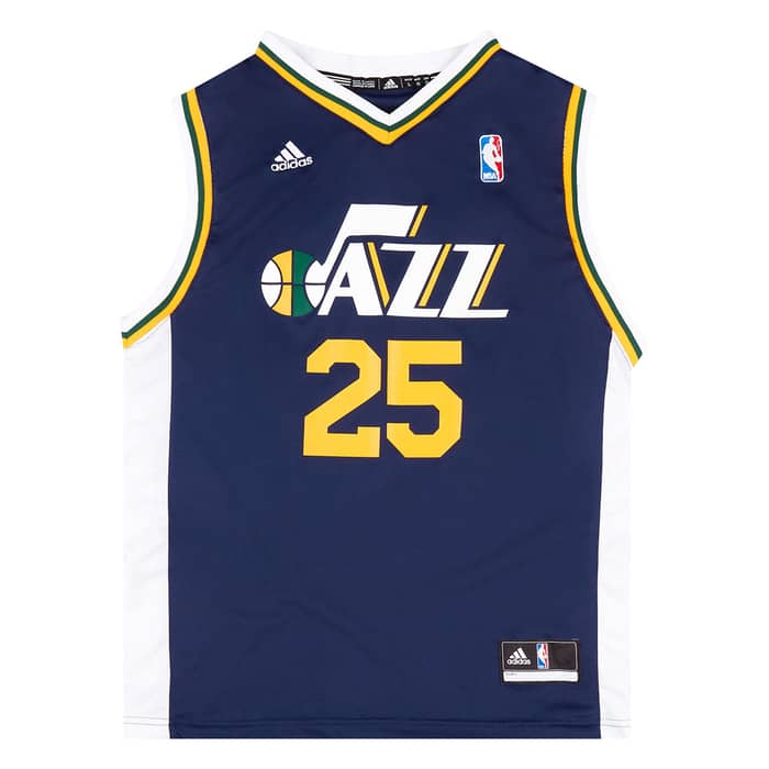 2010-13 Utah Jazz Jefferson #25 adidas Jersey (Away) Y