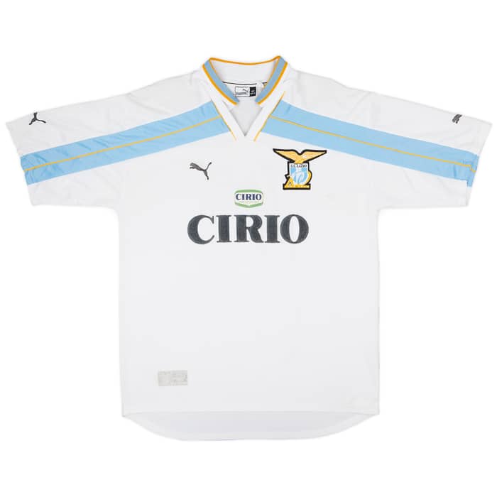 1999-00 Lazio Centenary Home Shirt Simeone #14 - 5/10 - (XL)