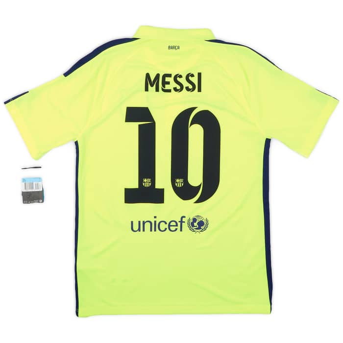 2014-15 Barcelona Third Shirt Messi #10 (M)