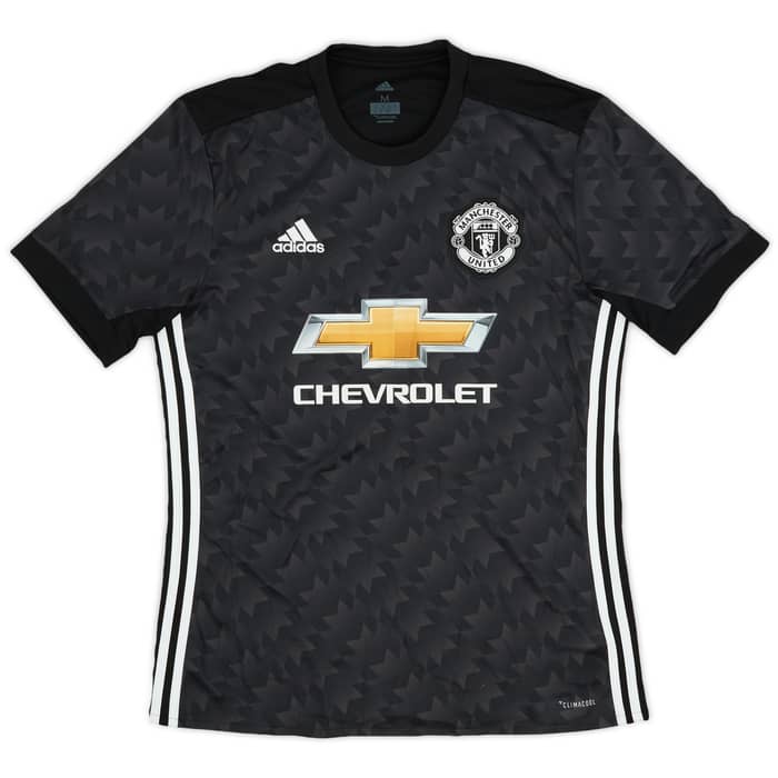 2017-18 Manchester United Away Shirt Valencia #25 - 9/10 - (M)