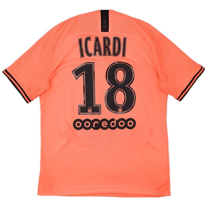 2019-20 Paris Saint-Germain Authentic Away Shirt Icardi #18 - 9/10 - (M)
