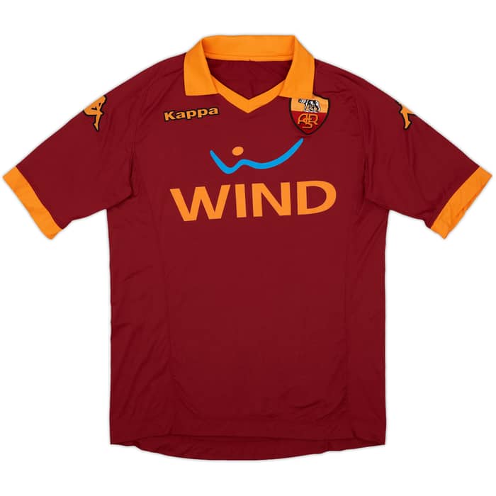 2012-13 Roma Home Shirt De Rossi #16 - 10/10 - (L)