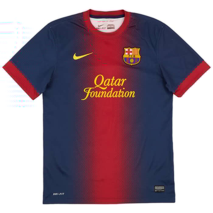 2012-13 Barcelona Home Shirt Messi #10 - 8/10 - (S)
