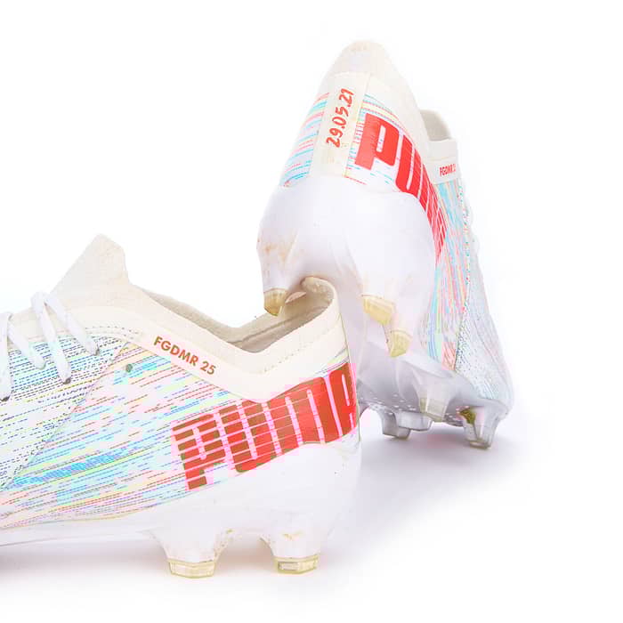 2021 Puma Training Worn Ultra 1.2 L "Champions League Final" Football Boots (Fernandinho) *Excellent* FG/AG 7¾