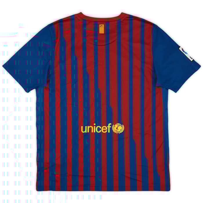 2011-12 Barcelona Home Shirt - 8/10 - (XL.Boys)